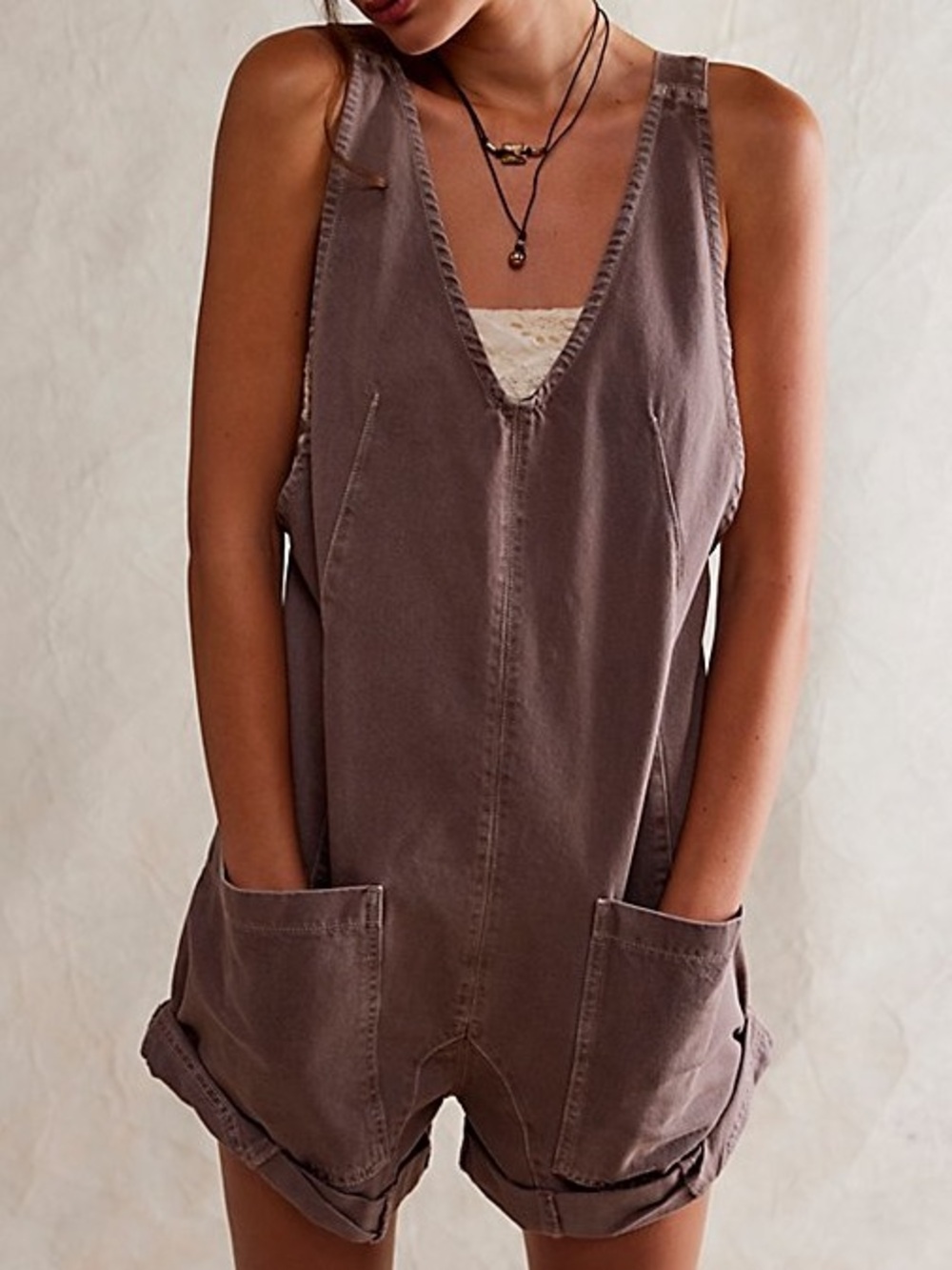 FREE PEOPLE We The Free High Roller Shortall in Mountain Majesty Size Medium